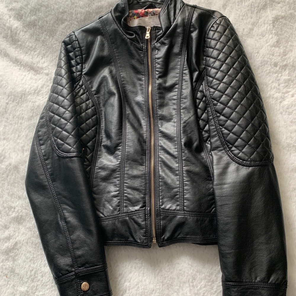 Jessica Simpson Faux leather jacket
